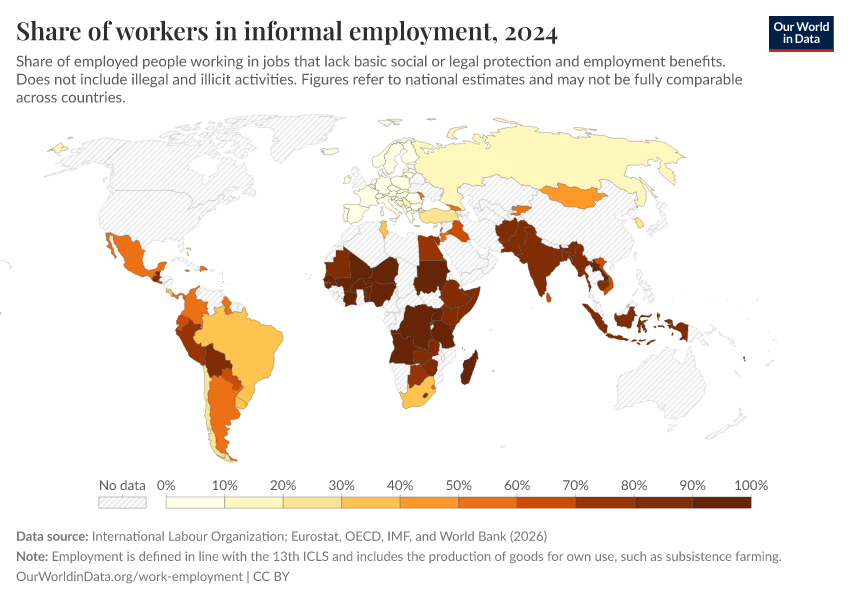 A thumbnail of the "Share of workers in informal employment" chart